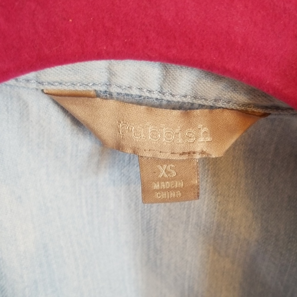 Denim Button Up - Picture 3 of 3
